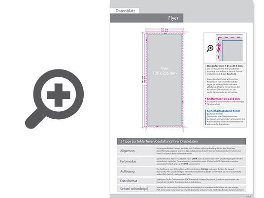 Product Bild flyer_12_5_cm_x_23_5_cm__einseitig_bedruckt