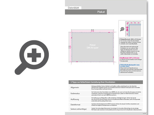 Product Bild plakat_din_a4_quer_(297_x_210_mm)_einseitig_4_0-farbig_bedruckt_(topseller)